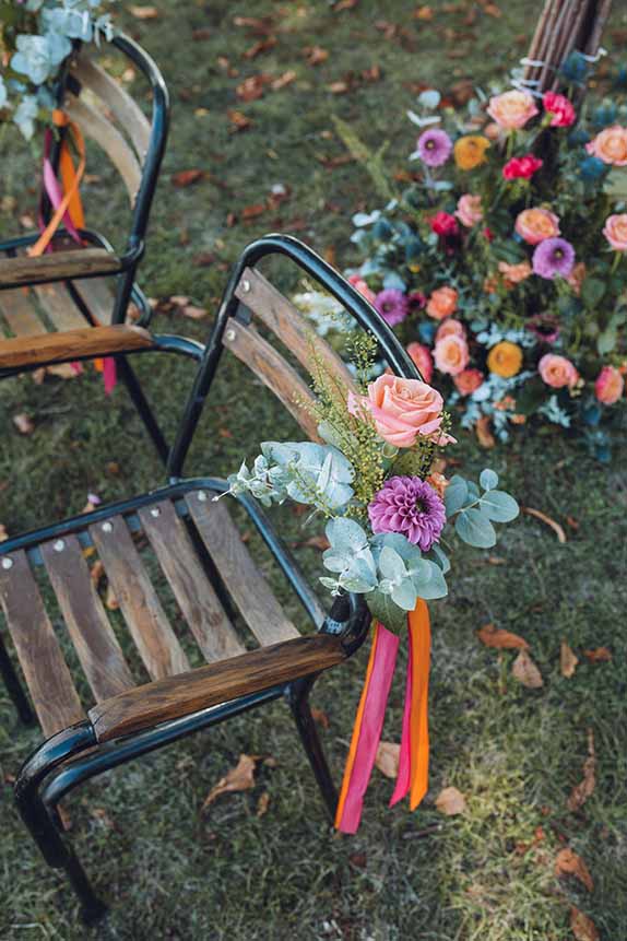 cérémonie laïque colorée horizon wedding