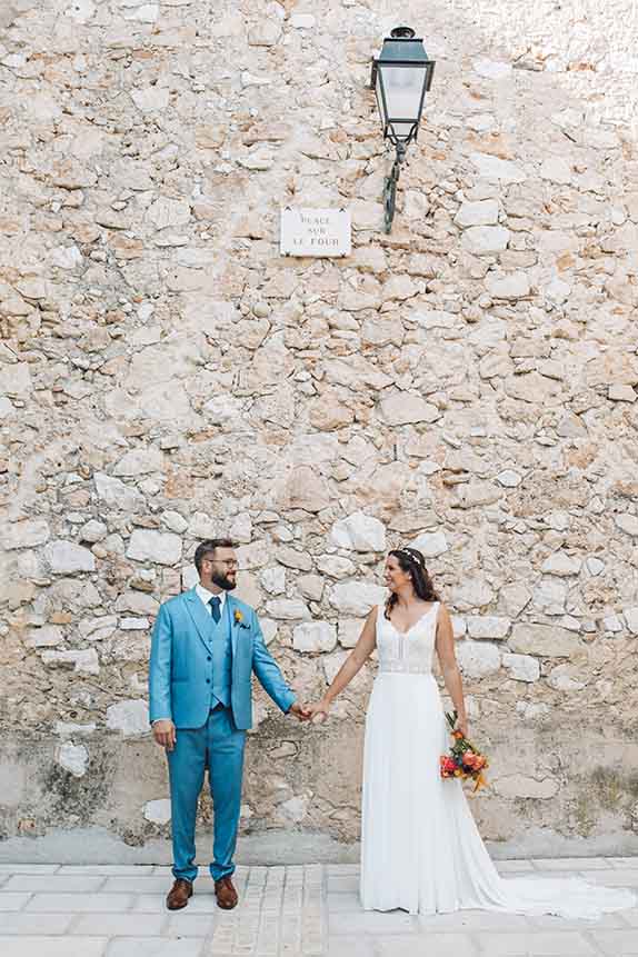 couple mariés saint jeannet horizon wedding