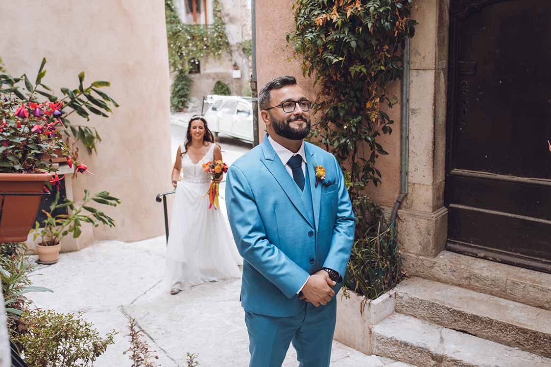 first look découverte horizon wedding