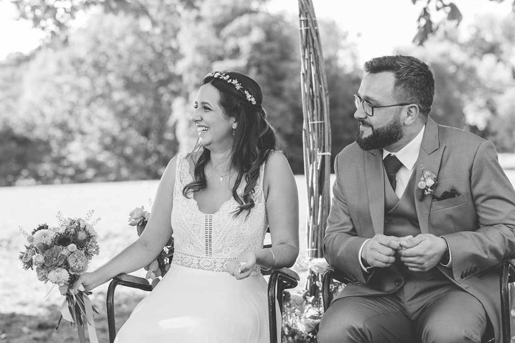 vows ceremony bride groom horizon wedding