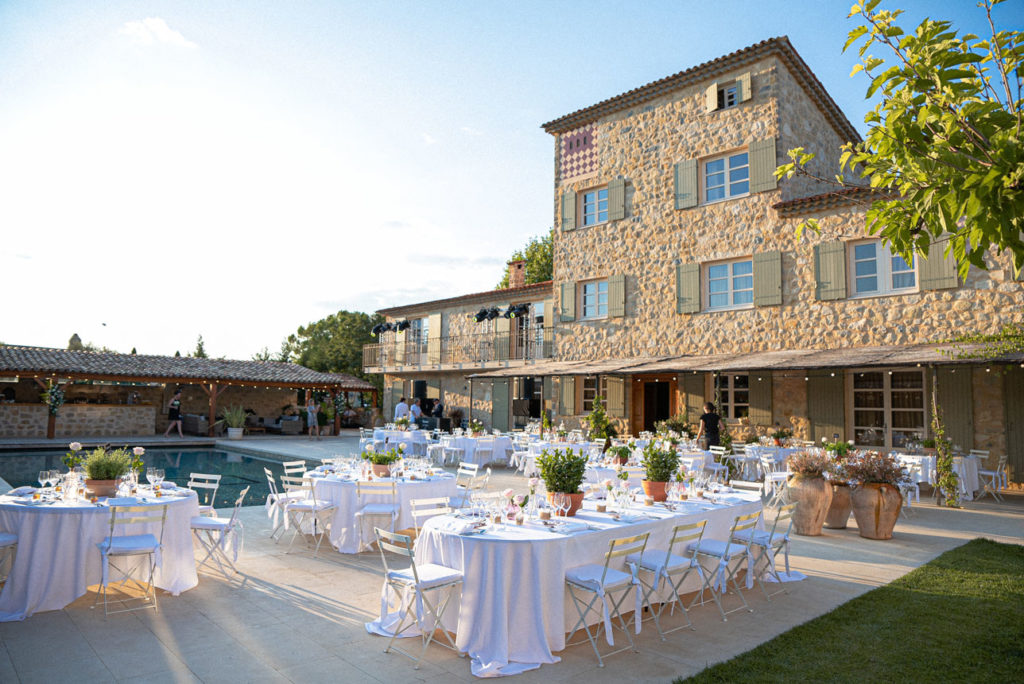 romantic wedding provence lorgues