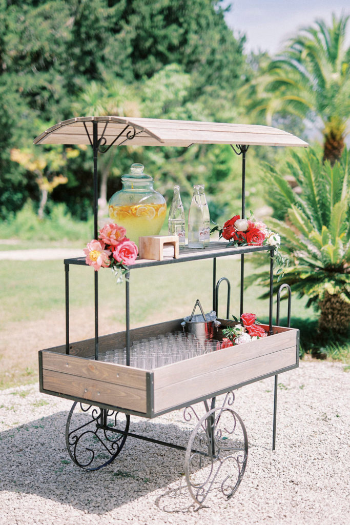 provence wedding welcome